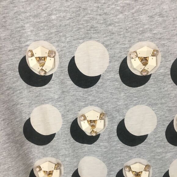 J. Crew Embellished Shadow Dot T-Shirt - Picture 5 of 8